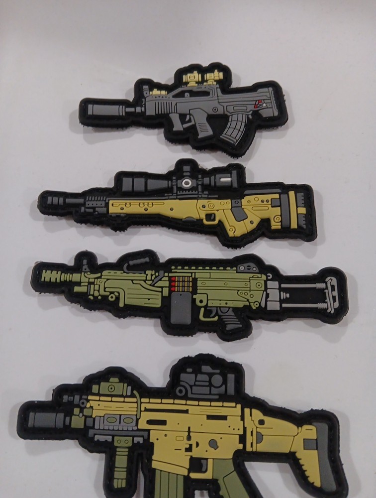 Pvc Morale Assault Rifle Patch Lot