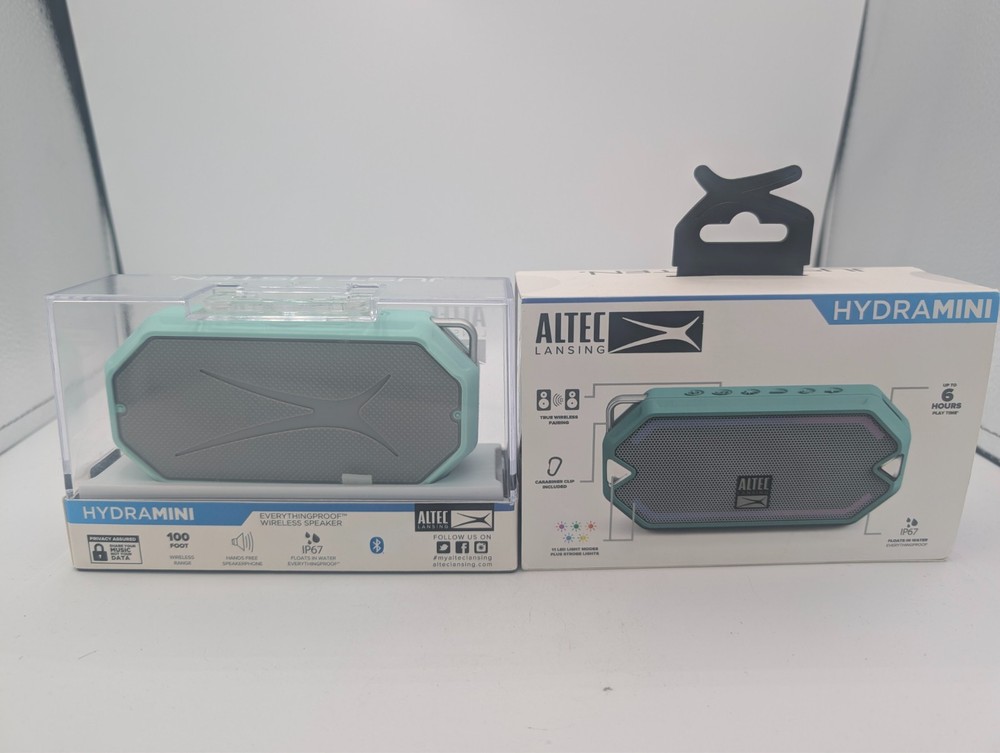 NEW Altec Lansing HYDRAMINI EverythingProof Wireless Bluetooth Speaker