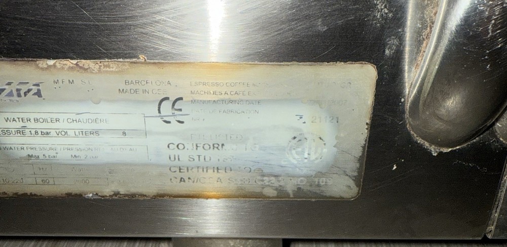 VFA Expres 2 Groups commercial Espresso Machine
