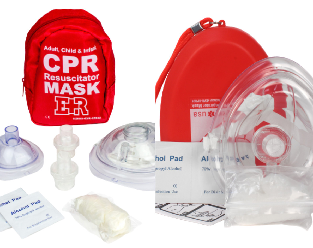 EVER READY ADULT CPR MASK WITH CASE