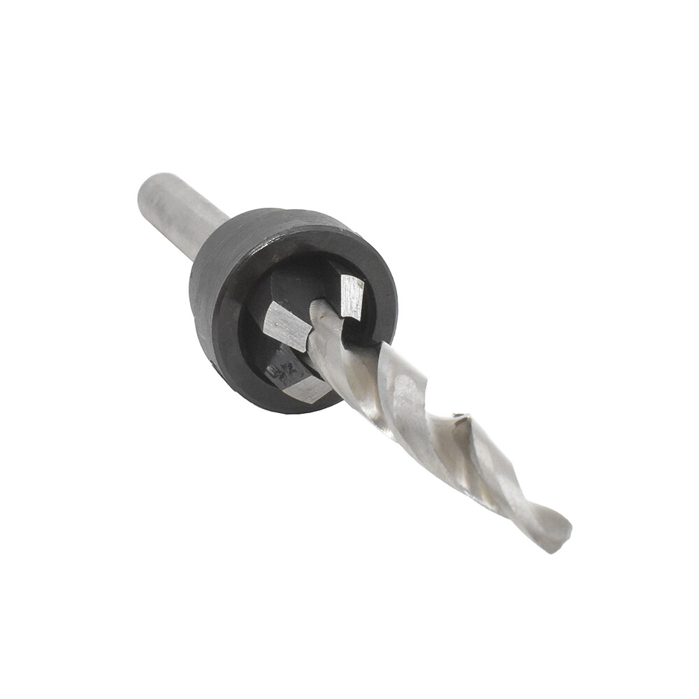 #12 Complete Countersink W/Taper Drill & Quick-Change 1/4" Hex Shank Adapter