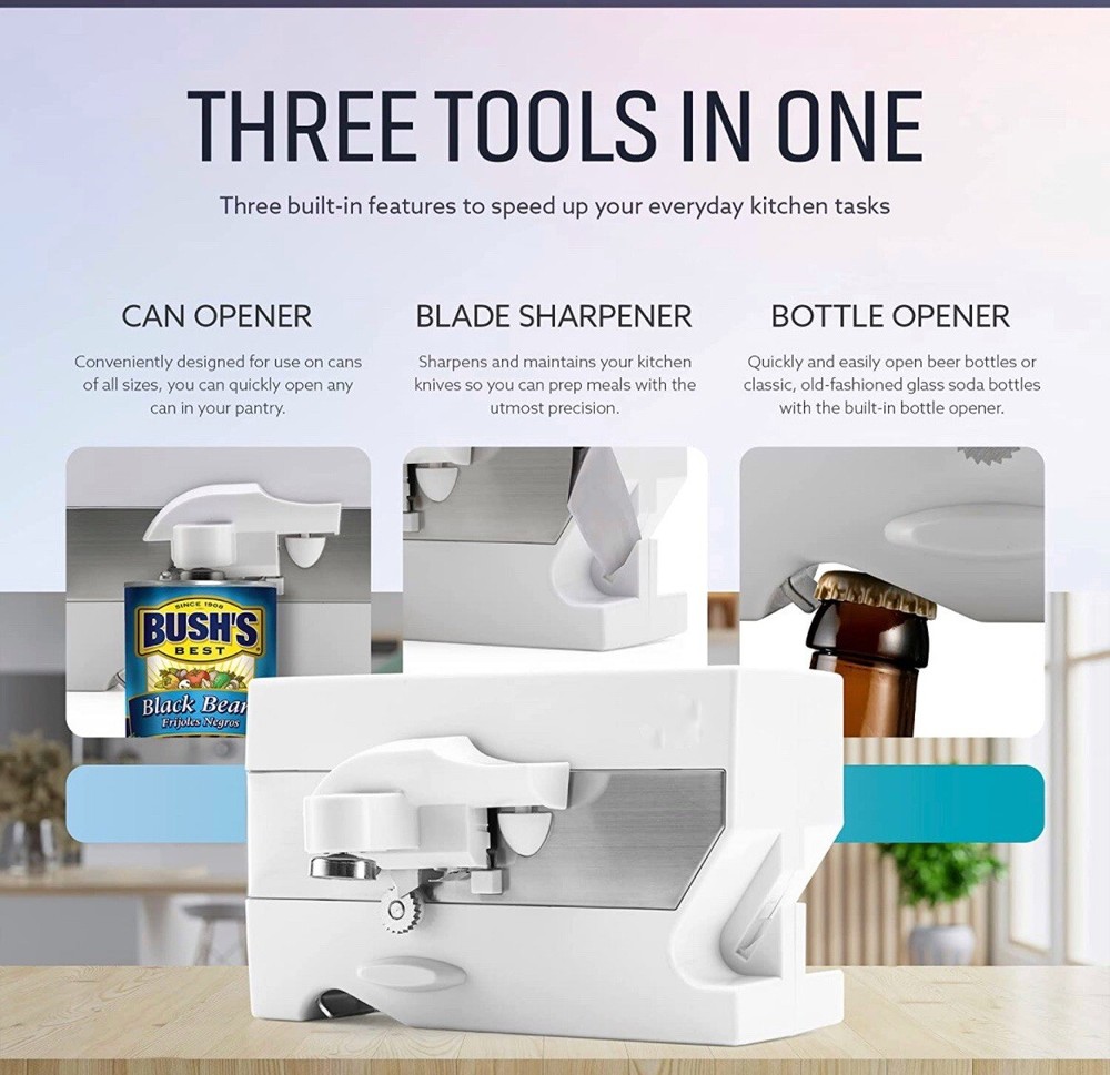 SPACESAVER UNDER GABINET CAN OPENER