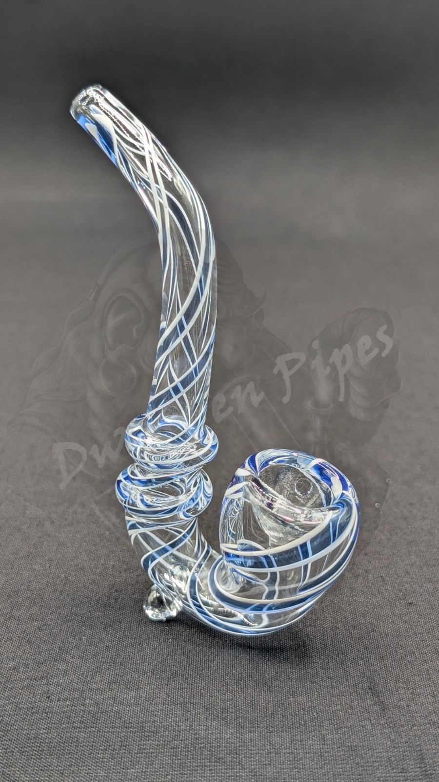 4" Inch Tobacco Sherlock Glass Bowl Pipe BL10