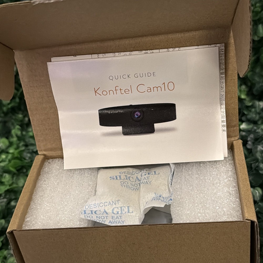 Konftel Cam10 USB Camera Model CUSB01, USB-A Connection, Black