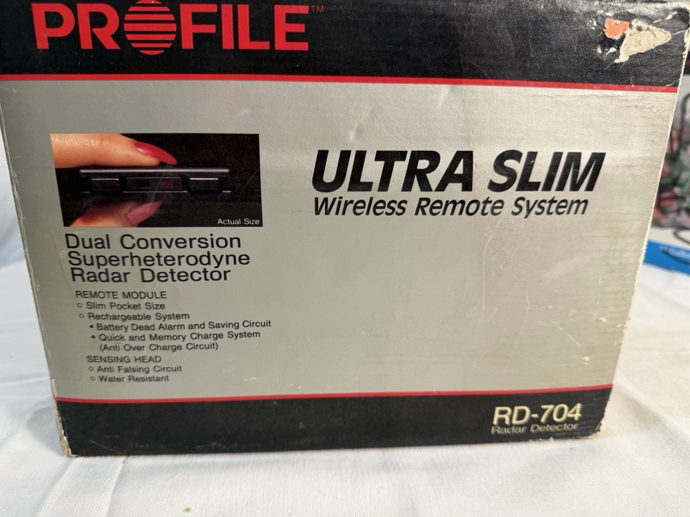 Profile Wireless Remote System Radar Detector