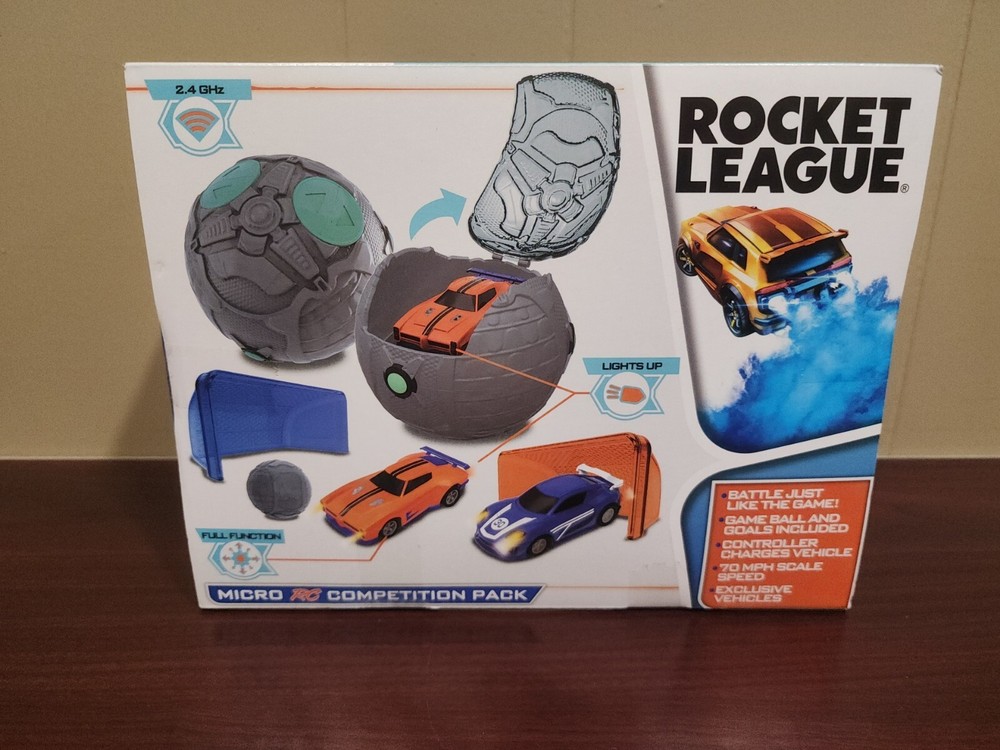 NEW Rocket League Micro RC Competition Pack Only At Walmart In Game Content Code