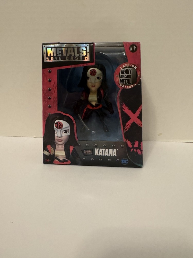 DC Comics Suicide Squad Katana Die Cast Figure