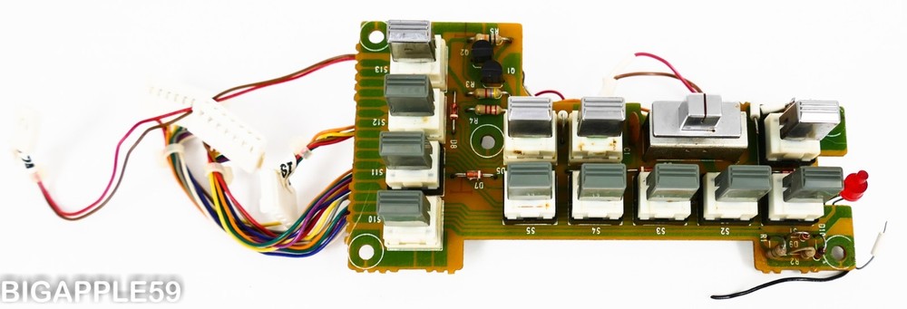 Icom IC-R71A Radio Receiver Front Panel Left Side  Control Board -  #3