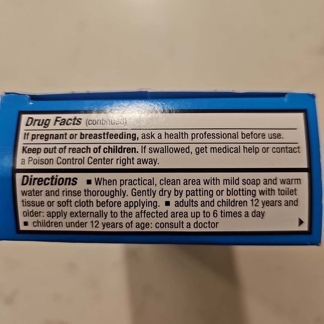 Recticare Anorectal Rapid Pain Relief Cream 30g Exp 06/2026+