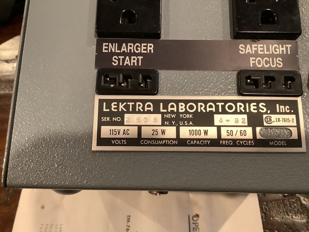 Vintage Lektra TM- 762 TWO DECADE TIMER