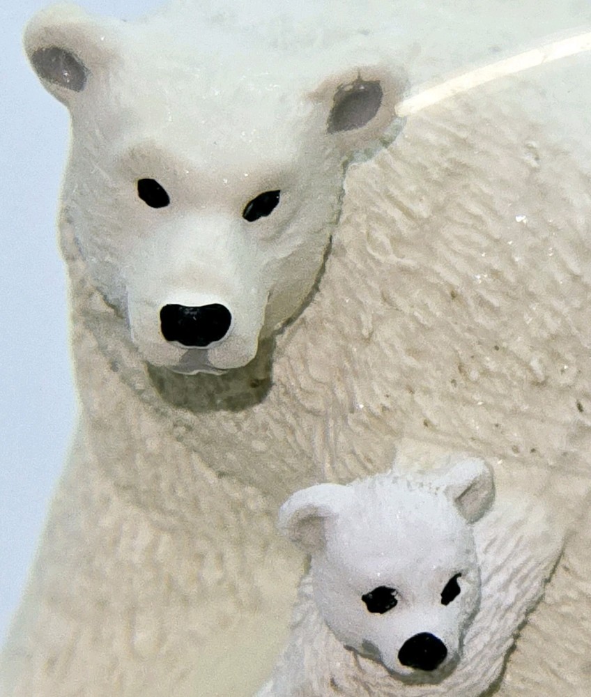 Polar Bear Holiday Snow Globe