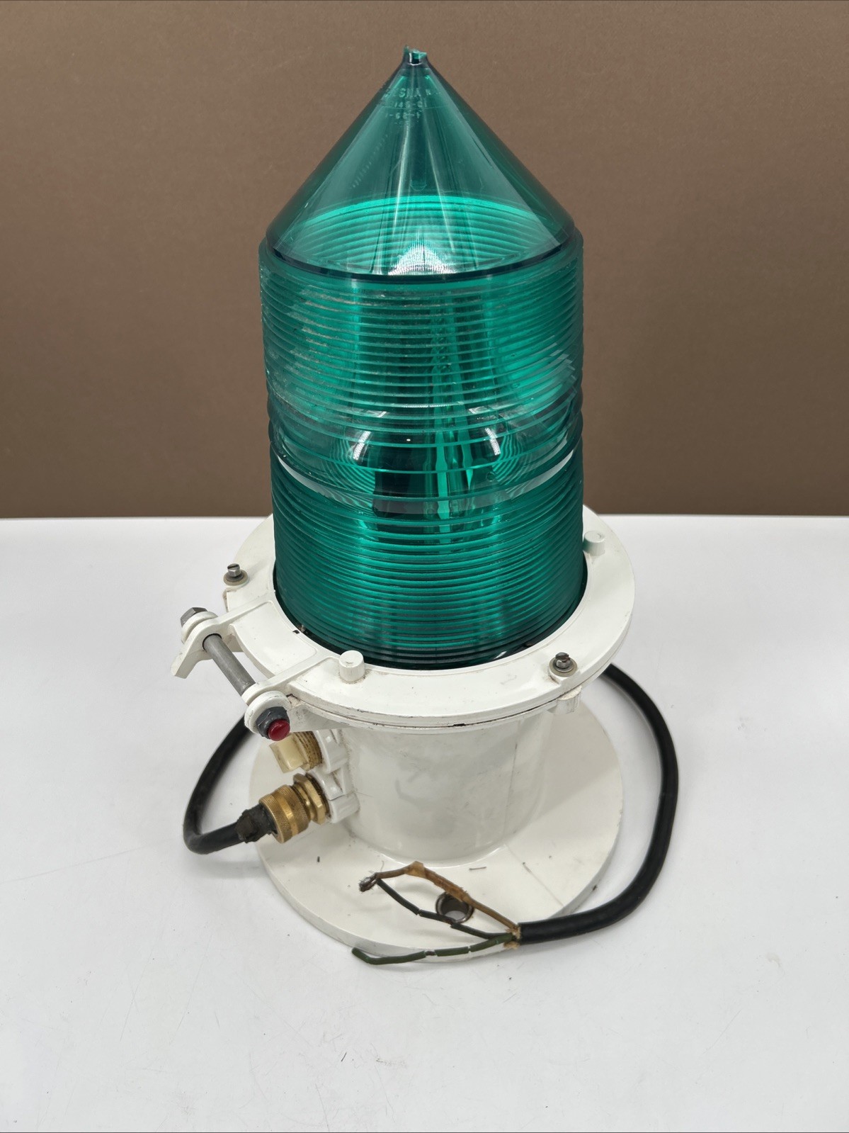 Vintage Amerace Corporation 2149-f3 Light Marine Buoy Lantern Made In USA
