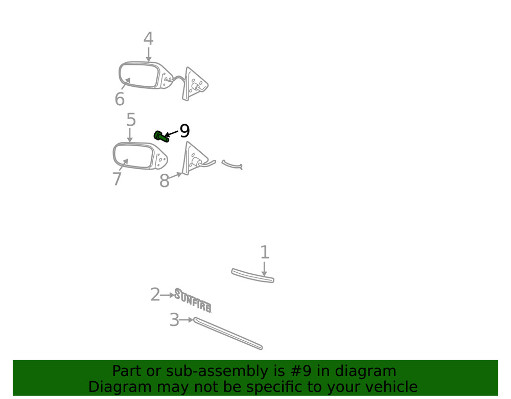 Genuine GM Multi-Purpose Bolt 20365258