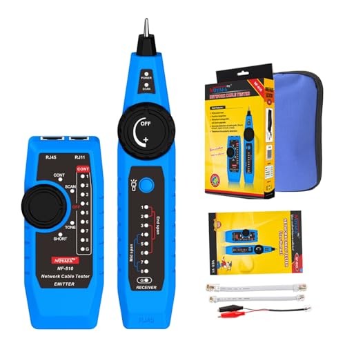 NF-810 Multifunctional Network Cable Tester, Ethernet LAN Network Wire