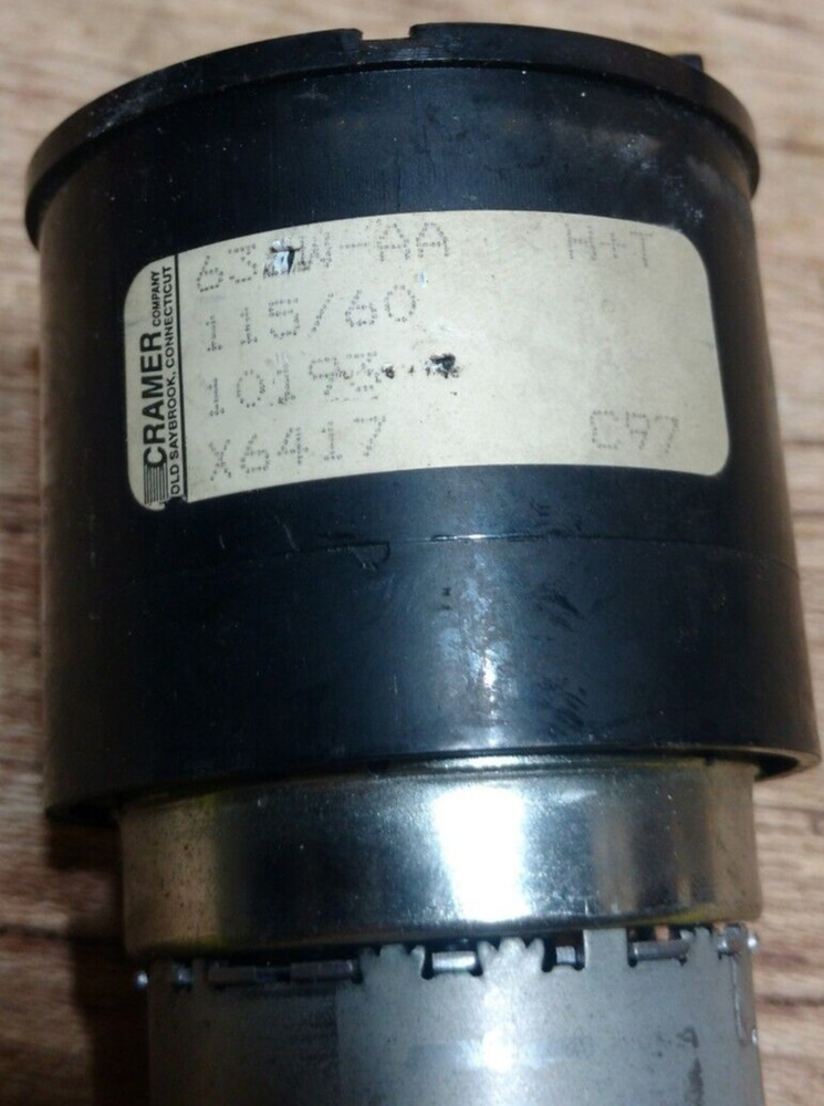 Cramer 636W ELAPSED TIME INDICATOR HOUR METER TO 1/10TH