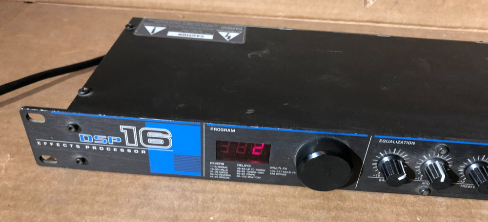 Digitech DSP 16 Effects Processor Vintage