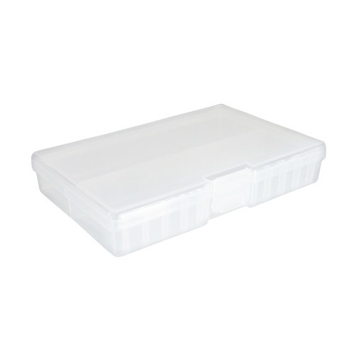 Clear AA/AAA Plastic Battery Storage Case/Organizer/Holder Holds 46 AA batteries