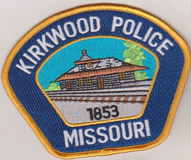 Kirkwood MO Police non shield shape patch