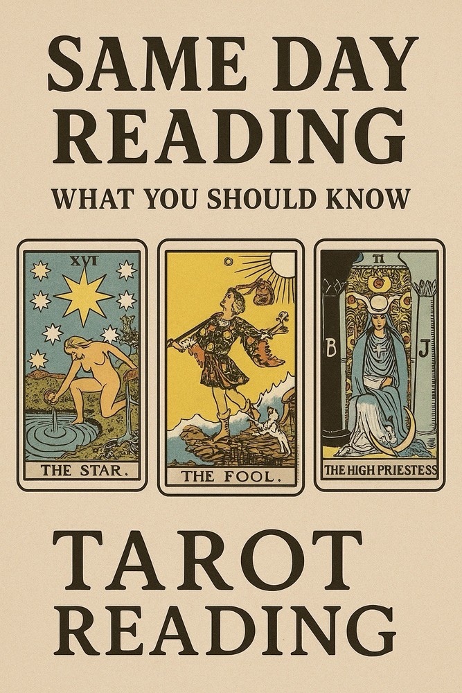 Psychic Tarot Card Reading Same Day