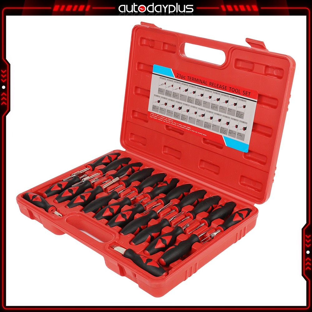 23pcs Universal Terminal Connector Release Tool Kit Extractor Removal Tool Set