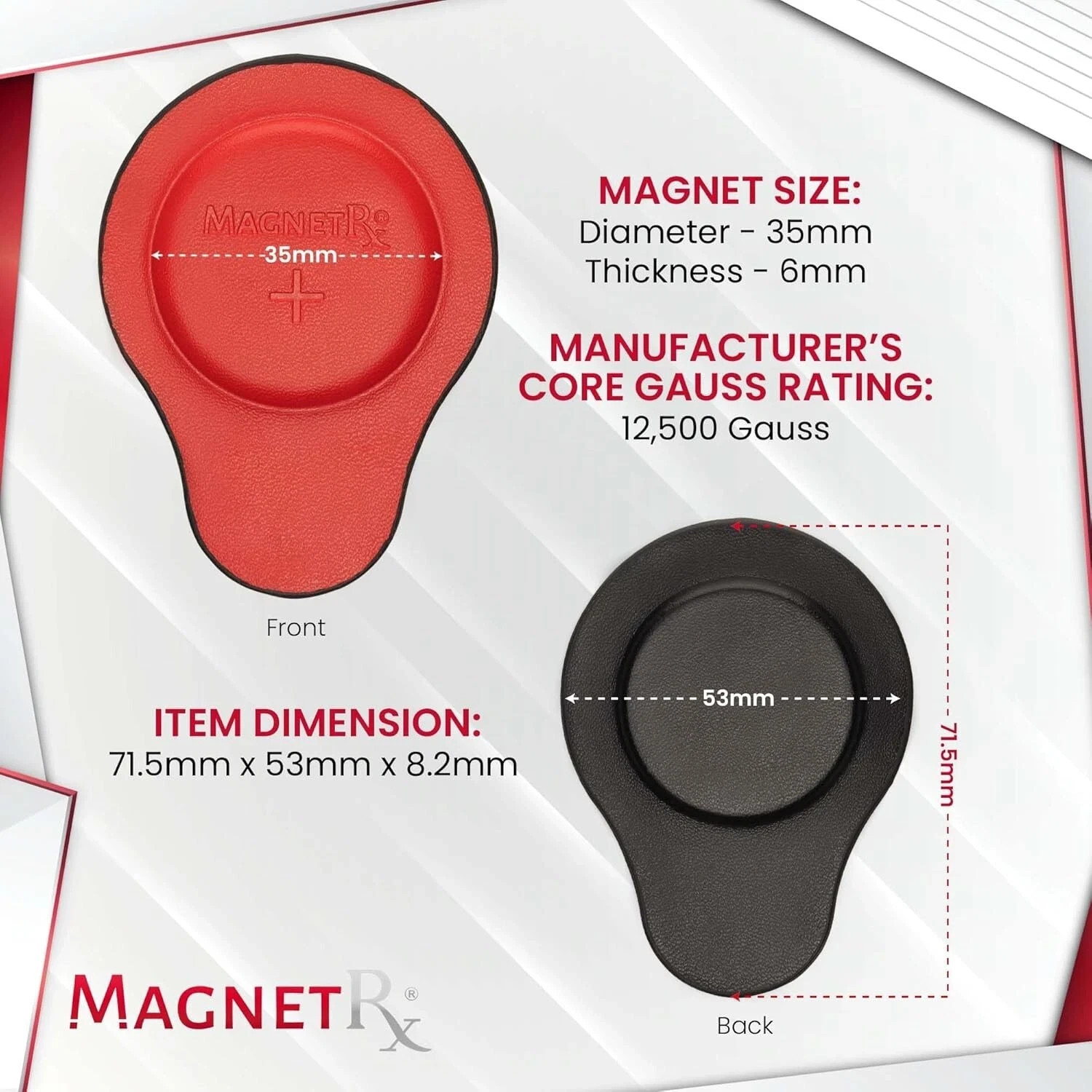 MagnetRX® Biomagnetism Therapy Magnets Biomagnetic Health Magnets Kit Set