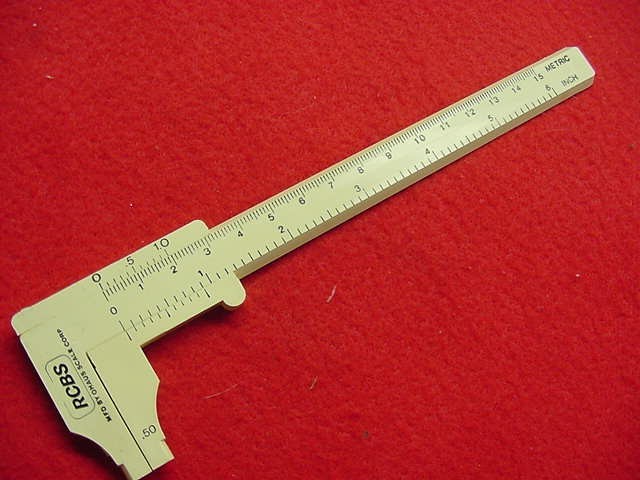 RCBS- Case Length Gauge w/Chart/Instructions- Nice !!