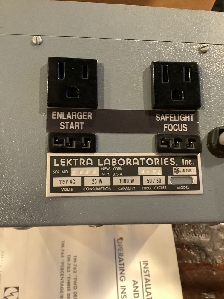 Vintage Lektra TM- 762 TWO DECADE TIMER