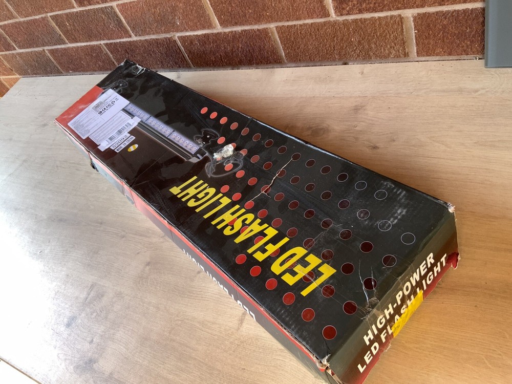 26" Rooftop Strobe Flashing Light Double Side Emergency Hazard Warning Beacon