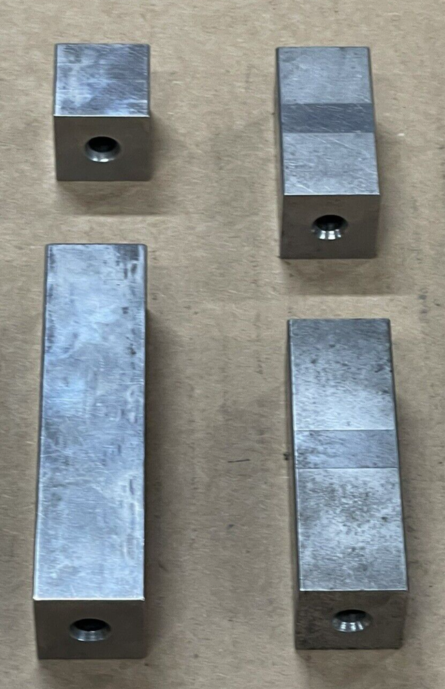 Pratt Whitney Gage Block Set 1", 2", 3", 4" +