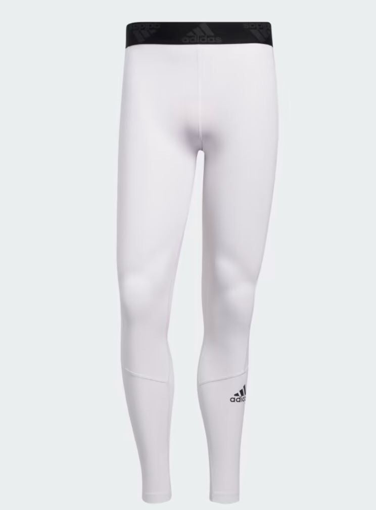 NEW MEN'S ADIDAS TECHFIT COMPRESSION LONG TIGHTS ~ SIZE SMALL #GL9874