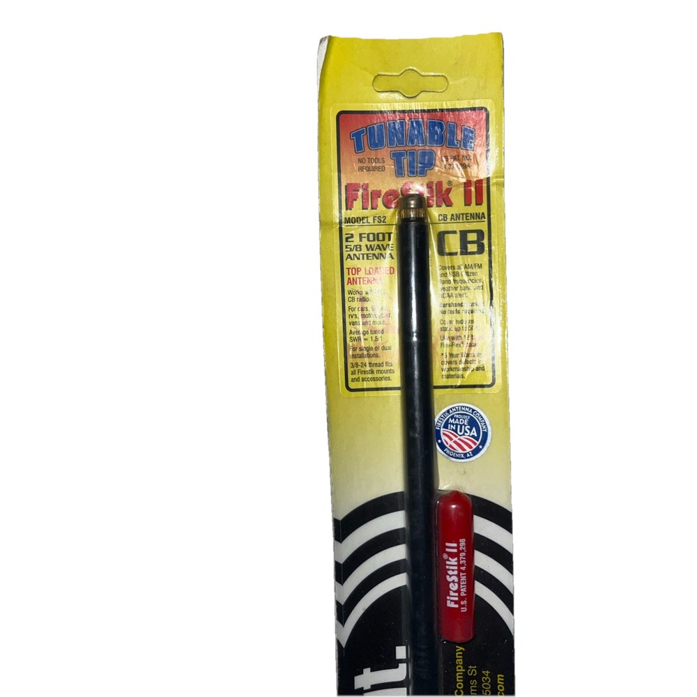 Firestik II Model FS2 2 Foot CB Antenna (Tuneable Tip)