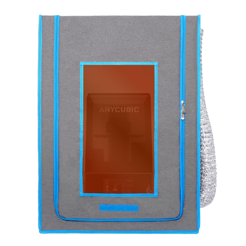 Resin 3D Printer Enclosure with Ventilation Kit Speed Control Vent Dustproof ...