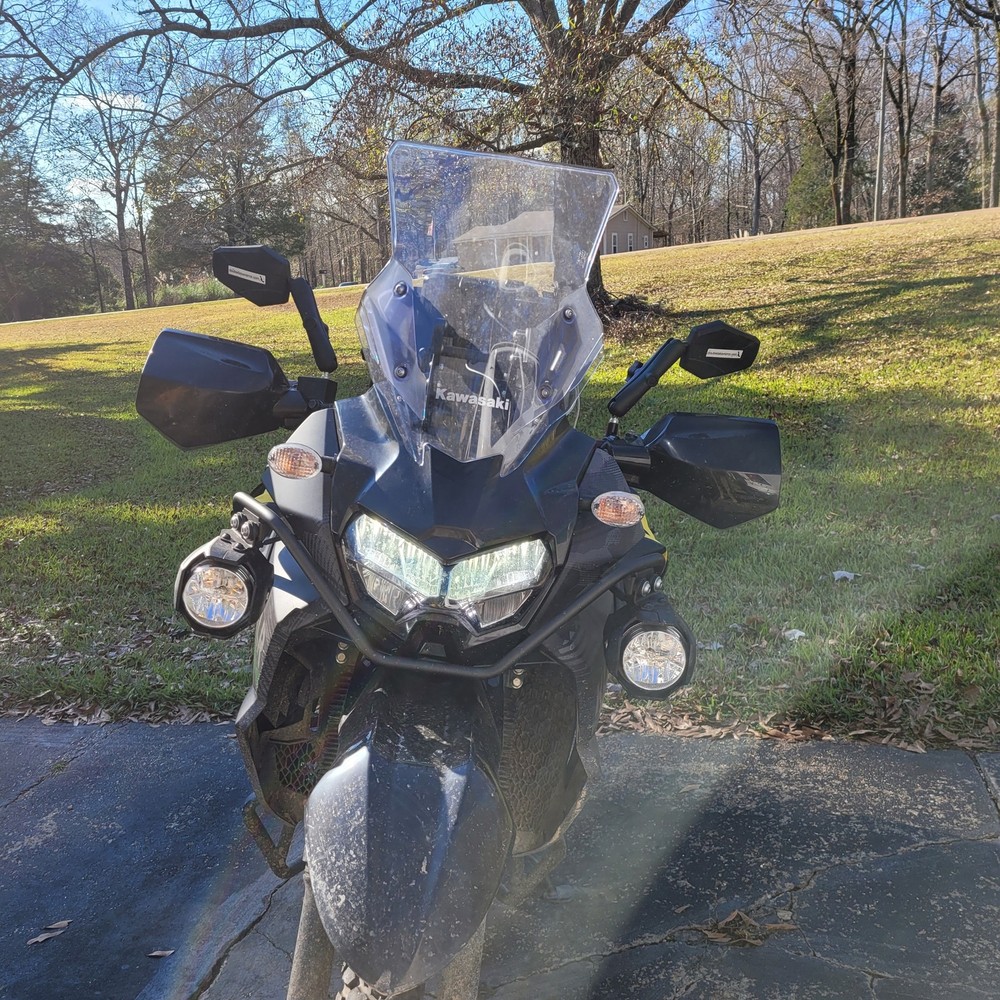 2022+ KLR650 Windshield / Windscreen Risers
