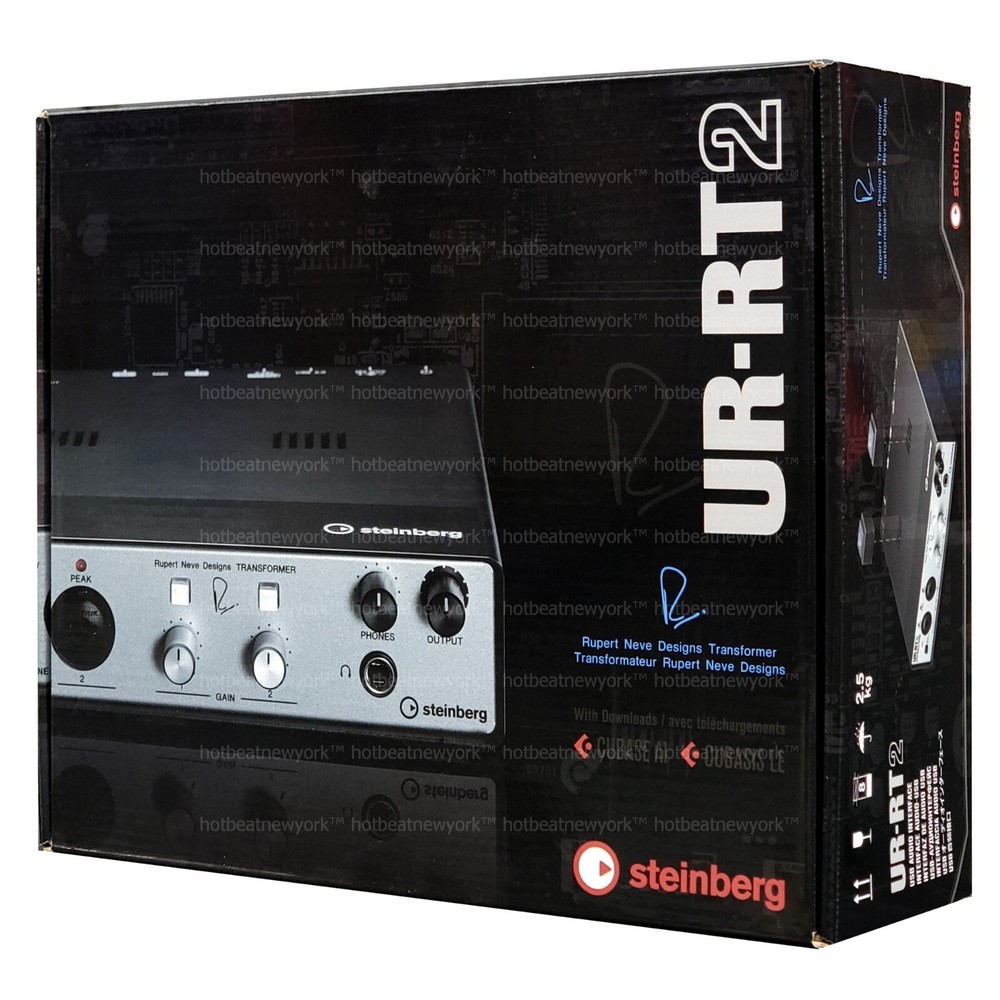 Steinberg UR-RT2 USB 2.0 Audio Interface 2 Rupert Neve Transformers