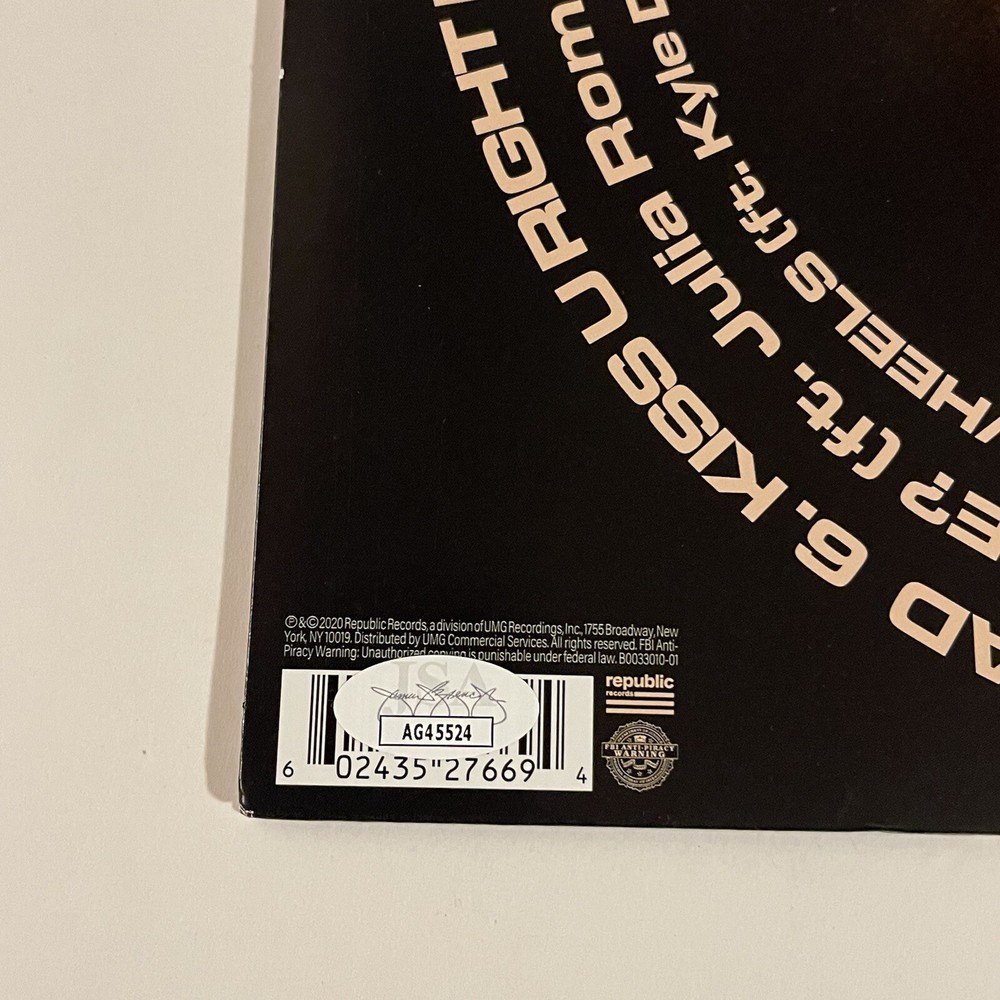 DUCKWRTH SIGNED SUPERGOOD VINYL RECORD WITH JSA COA