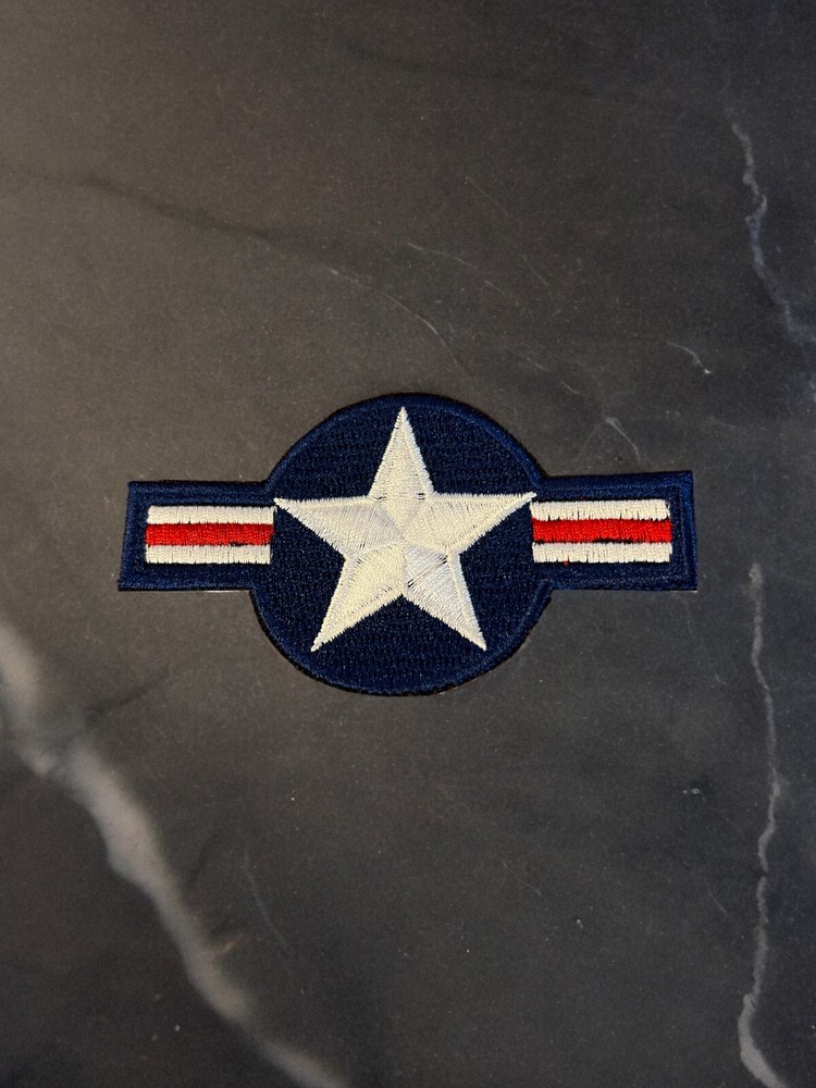 Air Force Roundel Patch 2.14" X 3.85"