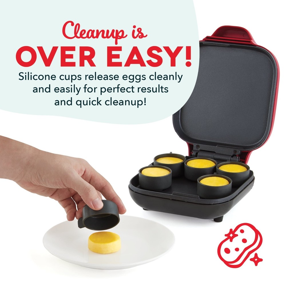 Dash Egg Bite Maker, Red