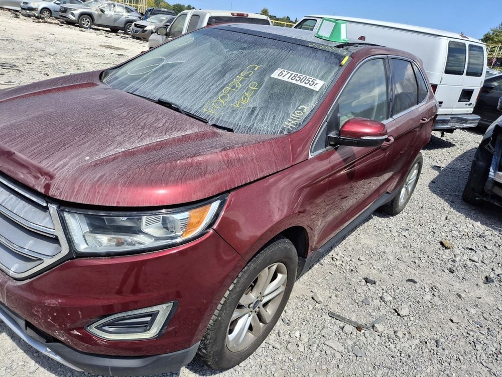 2015 Ford Edge 8 Center Dash Screen OEM Used No Anti-Theft Code