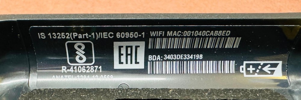 Intermec CK3X Handheld Wireless Barcode Scanner & AD20 Charging Base & 1004UA03