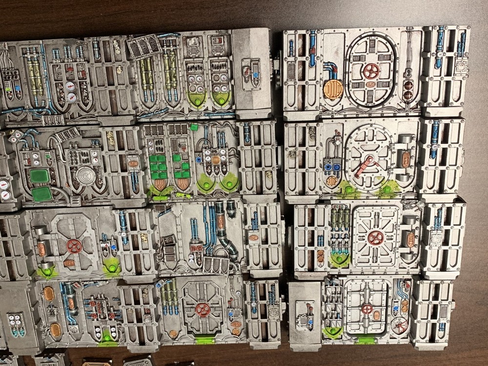 Warhammer 40k Boarding Actions Terrain *PAINTED*