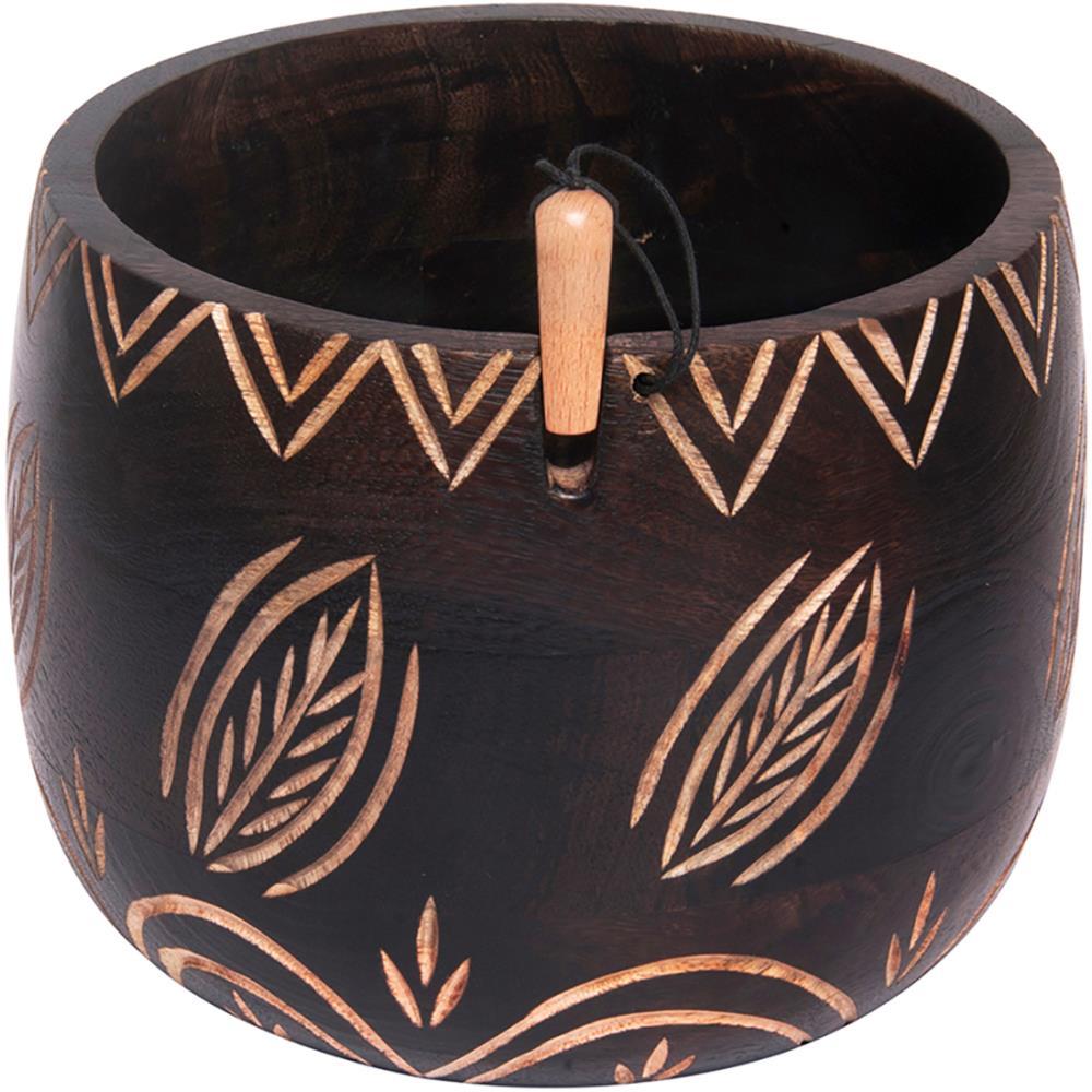 Knitter's Pride Yarn Bowl - Leafy