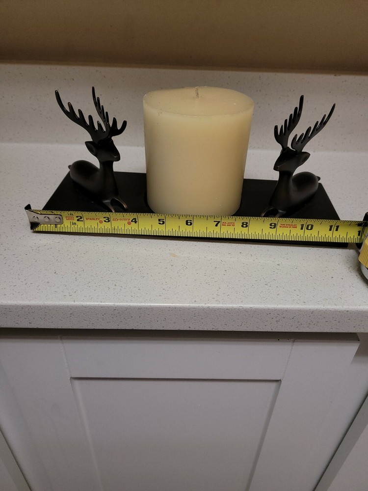 Table Decorative Deer Shadow Tealight Candle Holder