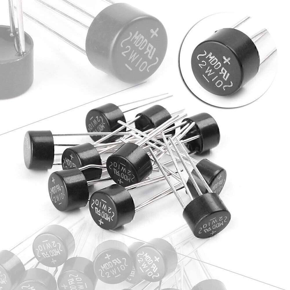 10x2W 1000V 2A Bridge Diode Rectifier Electronic Components DIY Tool