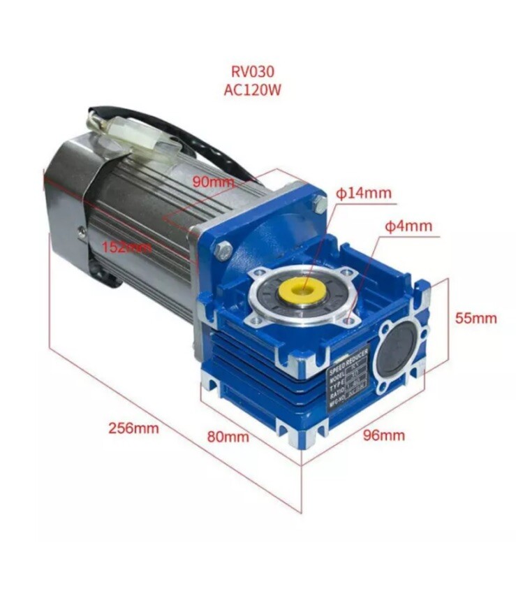 AC Motor 110V Speed Controller Regulator Reversible Module Control Switch 120W