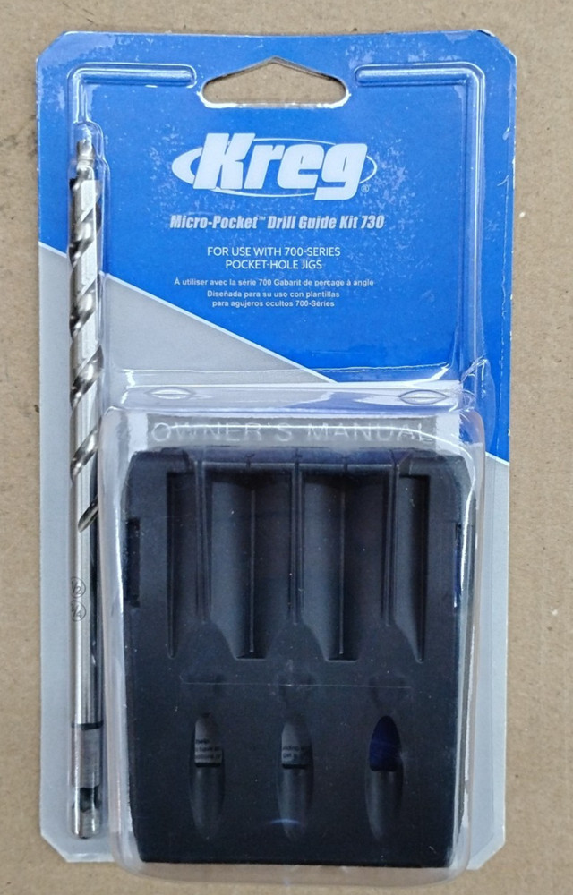 Kreg Micro-Pocket Drill Guide Kit 730 KPHA730