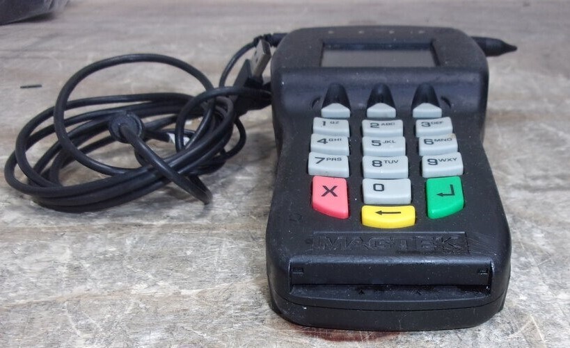 MAGTEK DynaPro 30056015 Credit Card Processing Reader Terminal SEE NOTES