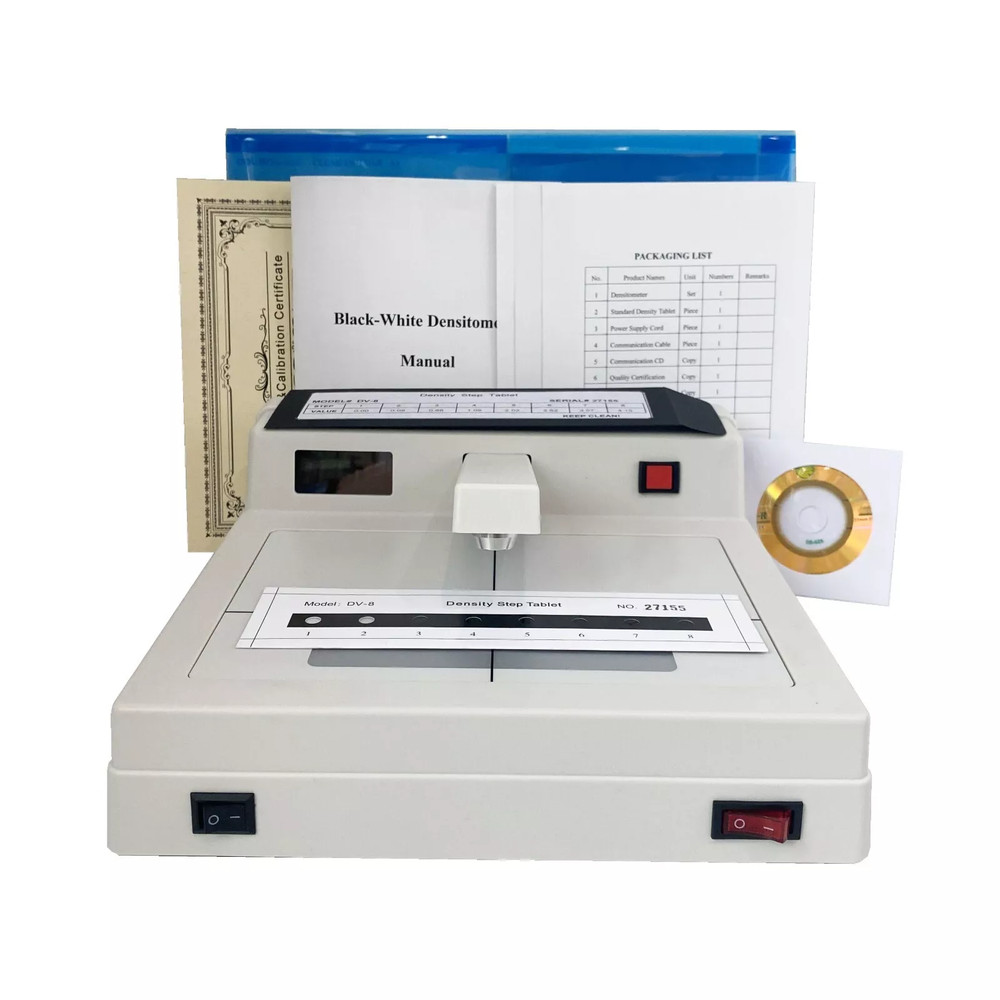 Black and White Density Meter Transmission Densitometer Density Range 0-4.5D