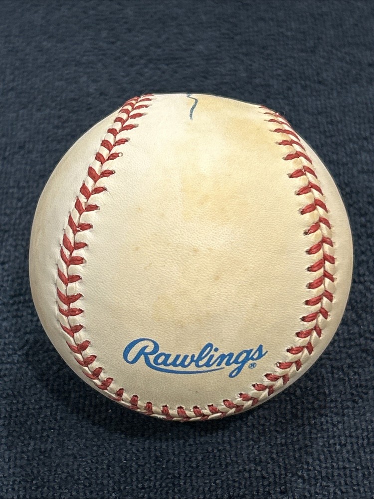 Mark Carreon signed baseball autograph ball auto