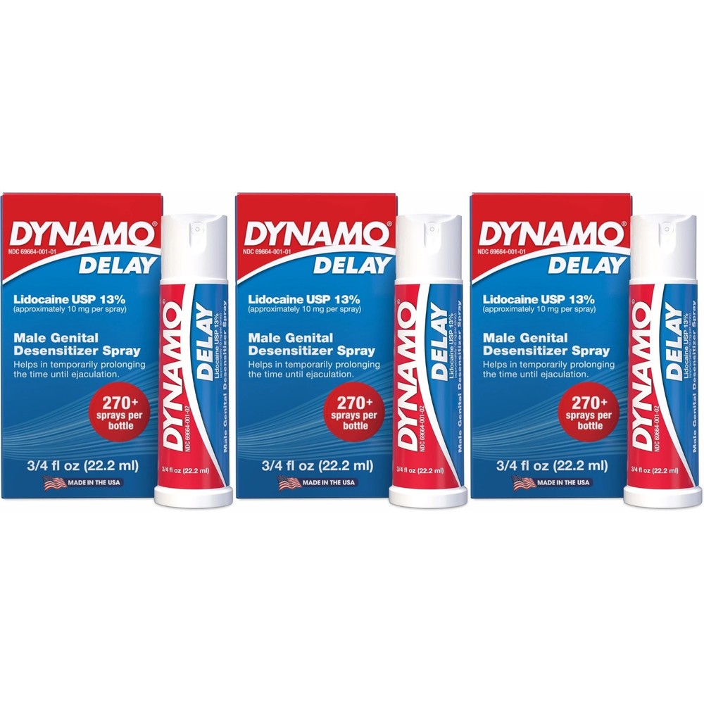 Dynamo Delay 3/4 fl oz - 3 Pack