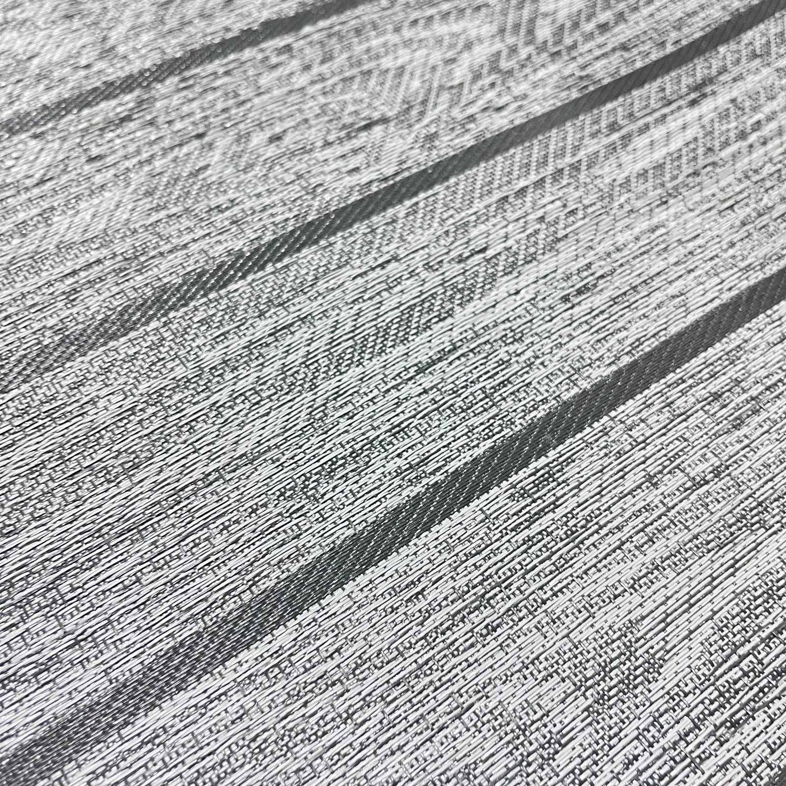 Woven Vinyl Flooring | Woodland Teak - Greysmoke | 8'6" W | Choose Your Length